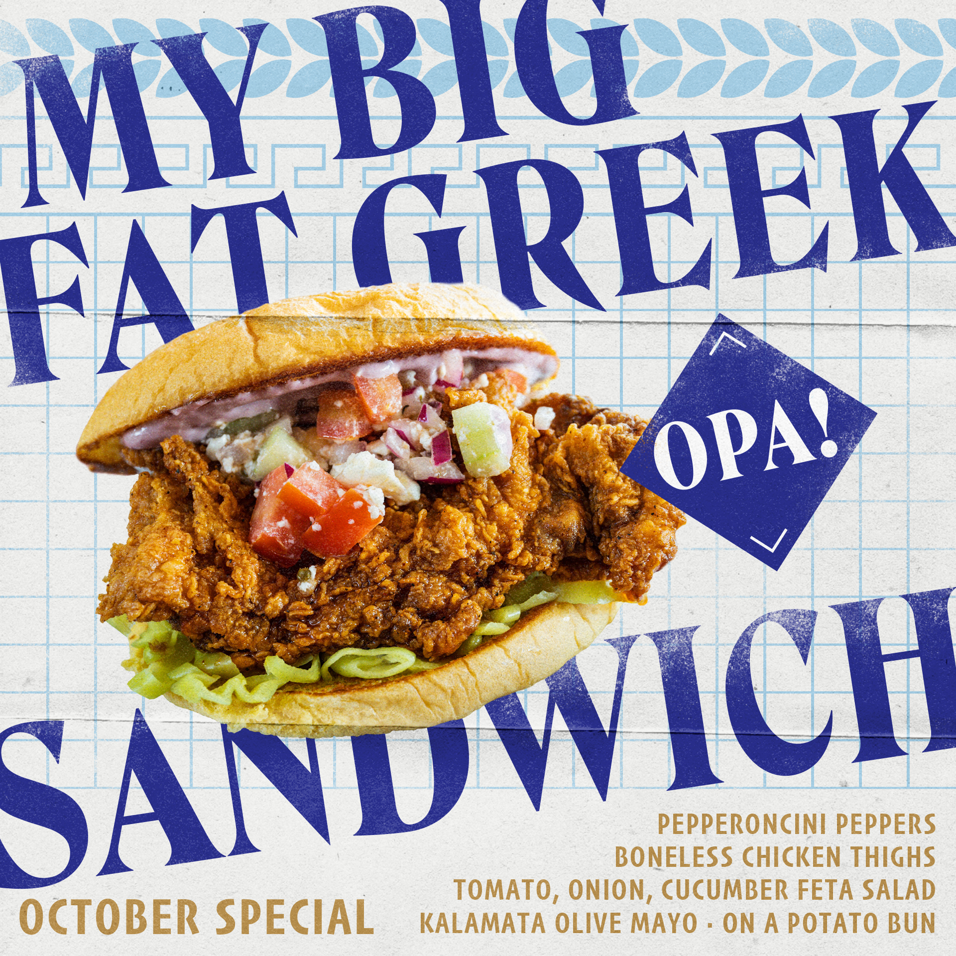 Tumble22 October Special - My Big Fat Greek Sandwich